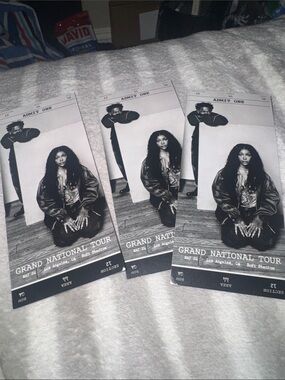 Grand National Tour Black & White Ticket Print Promotional Art (3)